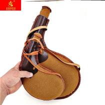 Ancient water sachets Water Sachets Ancient Kettle Leather sacks Kettle Desert water bags Mongolian water sacks with water drop shape