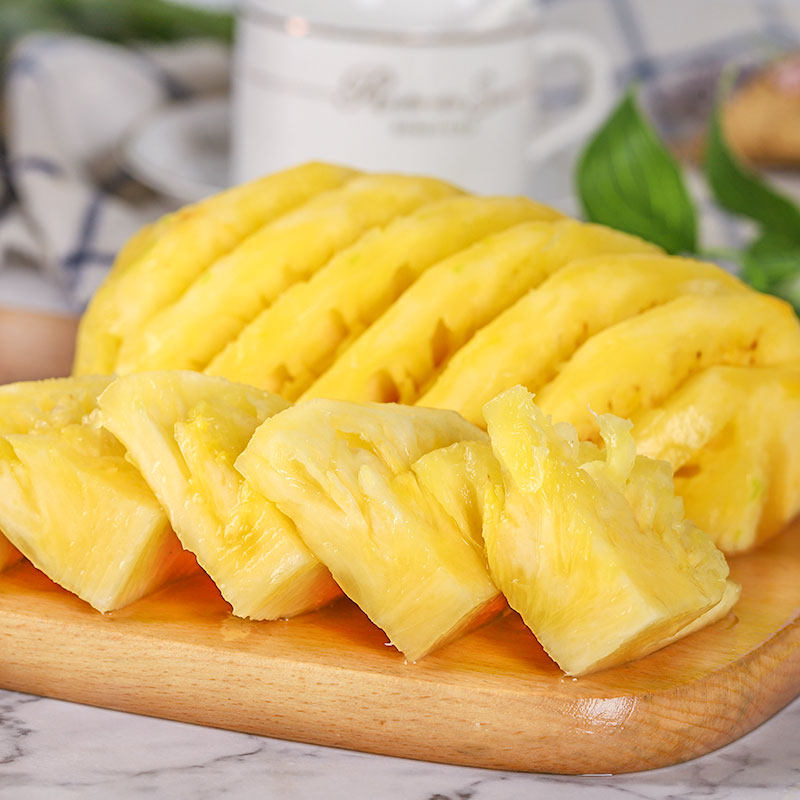 云南香水小菠萝新鲜现摘应季水果小波罗酸甜多汁大果带皮整箱包邮,淘宝优惠券,粉丝福利购,淘宝优惠卷