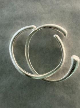 【HUANSHAN 奂山】铜合金手链 弧形手环   ZW8484090063