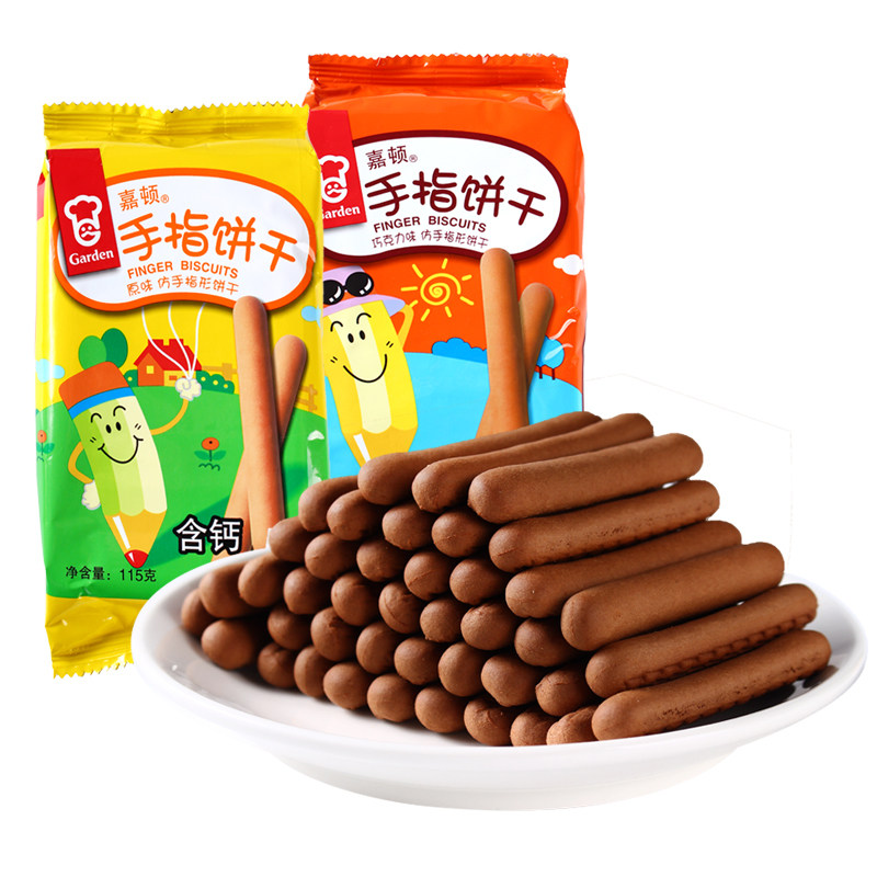 嘉顿原味手指饼干115g*3包磨牙棒棒饼儿童休闲巧克力零食品小吃,淘宝优惠券,粉丝福利购,淘宝优惠卷