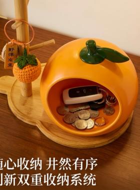 中古风玄关收纳摆件入户门口放钥匙陶瓷鞋柜装饰置物乔迁暖房礼物