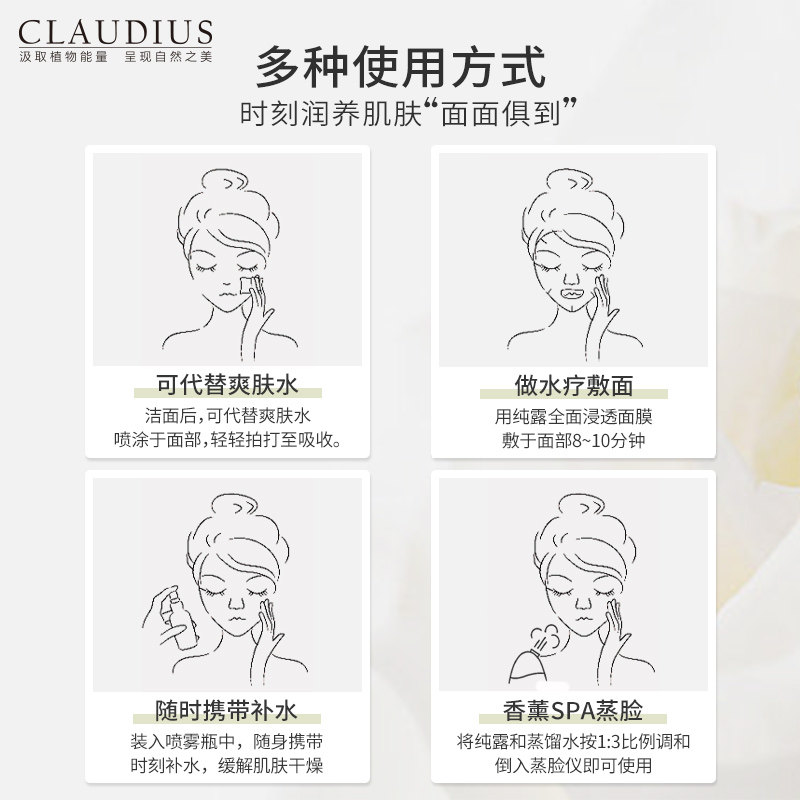 claudius /珂洛帝斯玫瑰水 CLAUDIUS珂洛帝斯纯露/花水