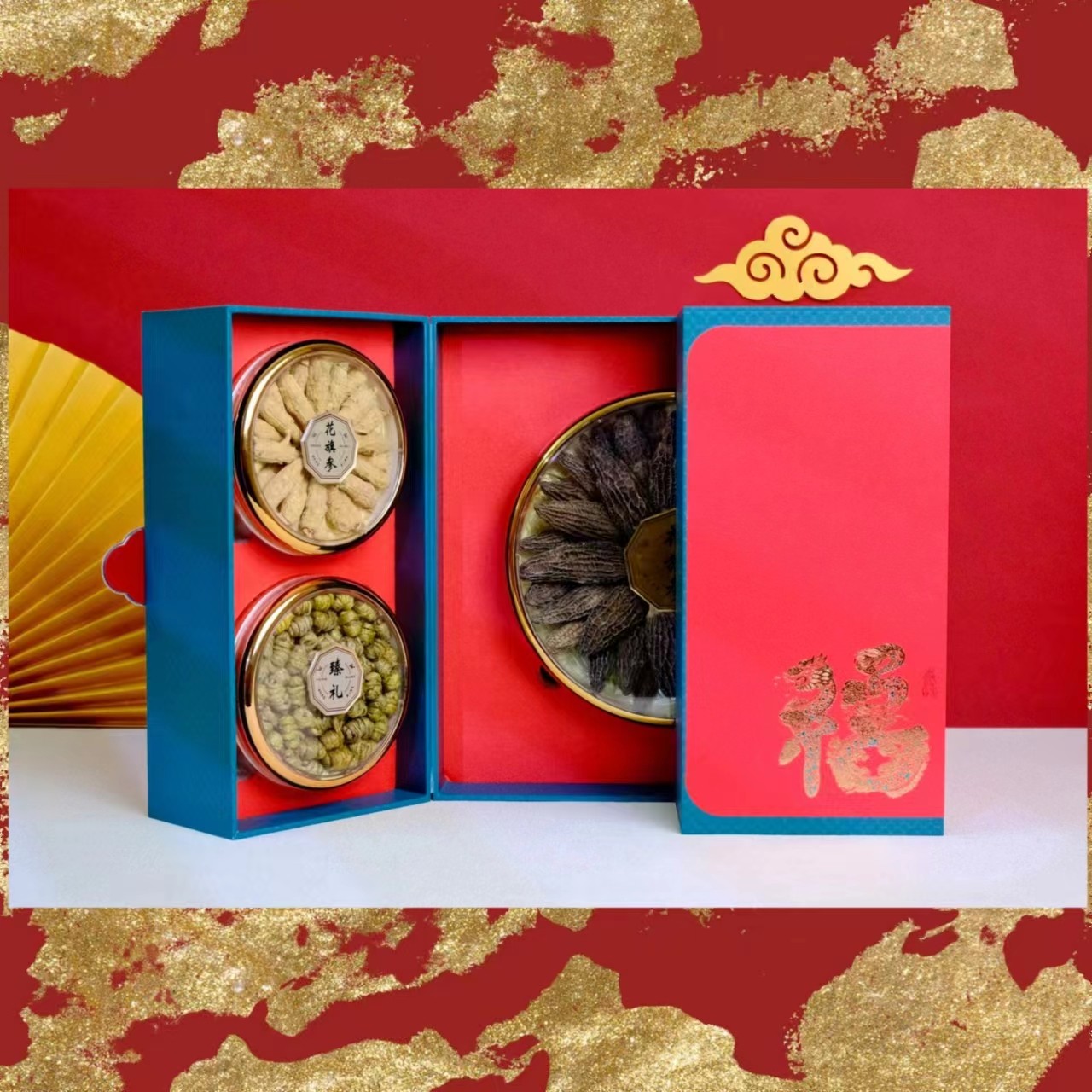 过年礼物送礼长辈父母客户公婆母亲爸妈妈见面礼盒中老年高档实用