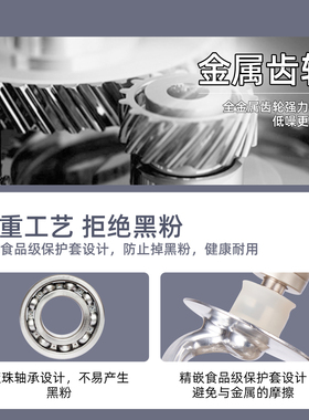 【补贴15%】8升容量和面厨师机