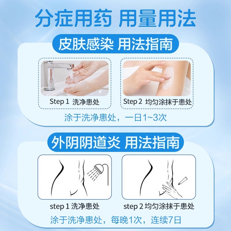 韩都克霉唑乳膏10g 花斑癣头癣念珠菌性甲沟炎体癣股癣手癣旗舰店 - 图2