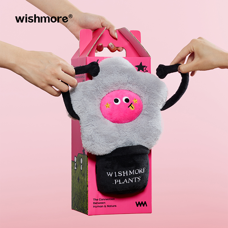 wishmore玩偶桌面摆件送女生闺蜜生日礼物创意小众秋冬diy小礼品-图0