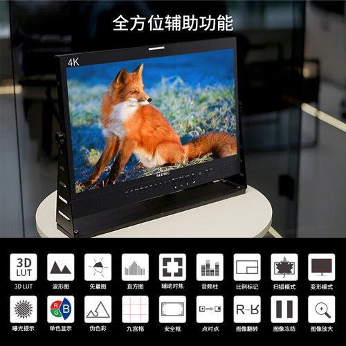 视瑞特 21.5寸监视器P215-9HSD-1000nits高亮高帧神剧4k赛事电影导演监视器 航空便携防摔显示器HDMI/SDI - 图0