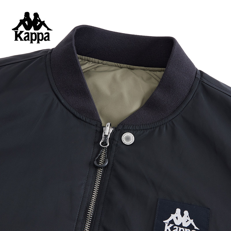 Kappa卡帕背靠背冬季正反两穿运动棉衣宽松外套男士保暖夹克棉服,淘宝优惠券,粉丝福利购,淘宝优惠卷