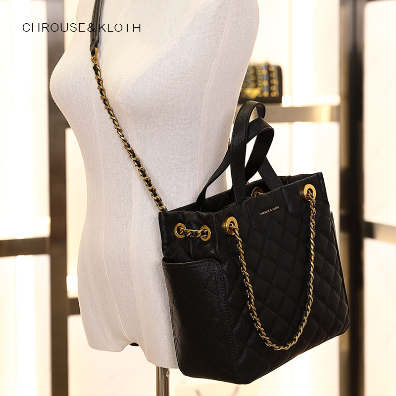 小ck 2020新款潮大容量网红菱格包包 chrousekloth女士包袋