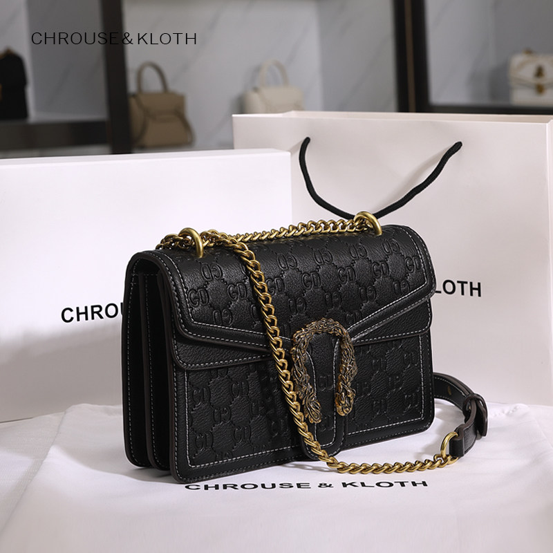 小ck女2020新款潮正品高级感链条包 chrousekloth女士包袋