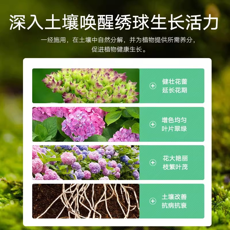 定制绣球专用肥料绣球花专用控释营养颗粒肥花肥缓释肥基肥花卉-图2