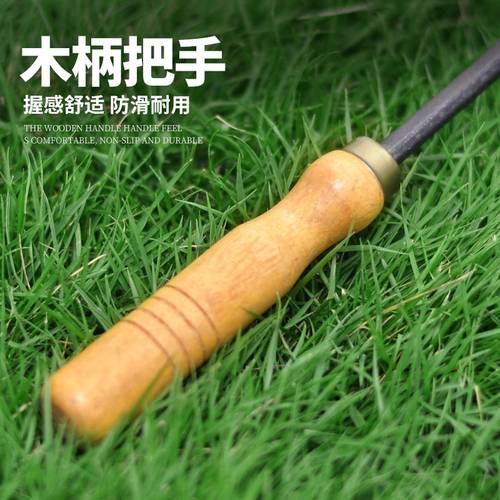 小锄头家用种菜小型小巧户外全钢便携除草神器工具短锄草小锄头 - 图1