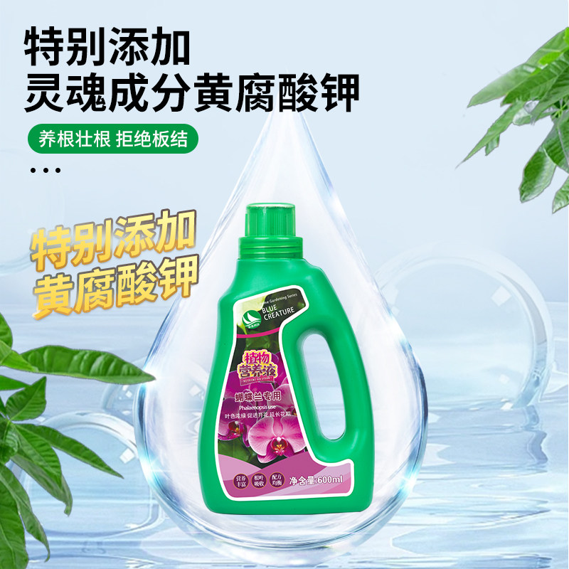 蝴蝶兰专用营养液肥料兰花促开花分芽生根壮苗有机液体肥营养肥,淘宝优惠券,粉丝福利购,淘宝优惠卷