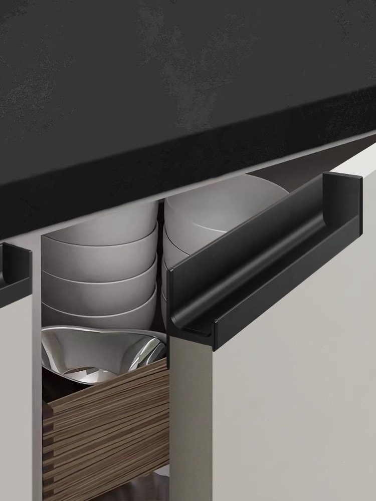 l型隐形拉手橱柜衣柜门抽屉隐藏内嵌免开槽嵌入式铝合金门把拉手,淘宝优惠券,粉丝福利购,淘宝优惠卷