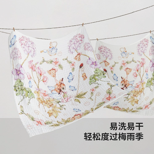 Детское хлопковое банное полотенце, марлевое средство детской гигиены для новорожденных