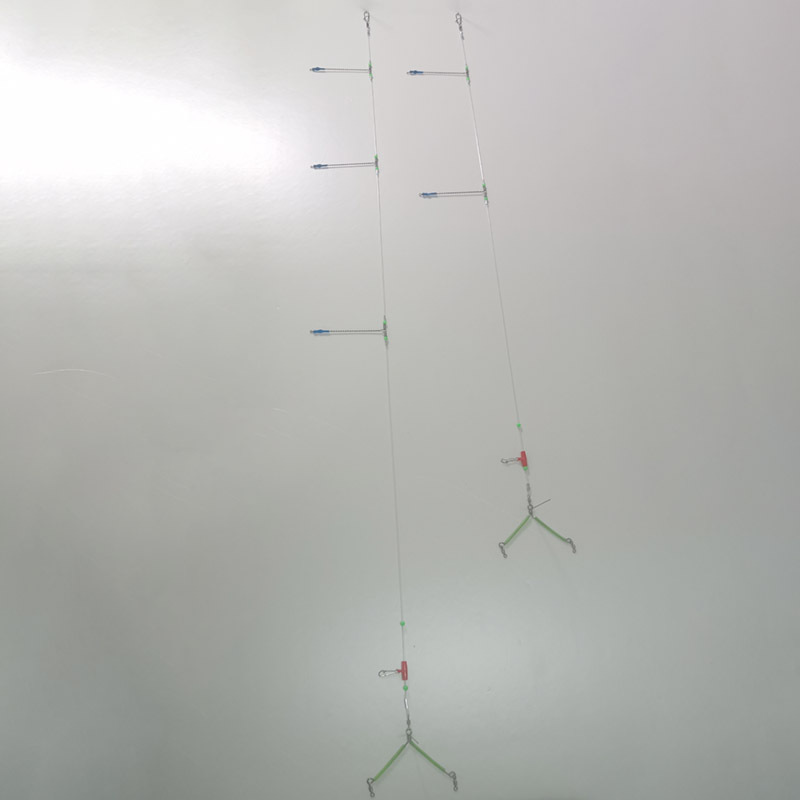 裴钓海钓钓组防缠绕放大器钢丝绳八字环多功能T型天平分叉器配件-图0