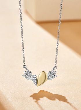 SD钻戒羽你相伴钻石项链