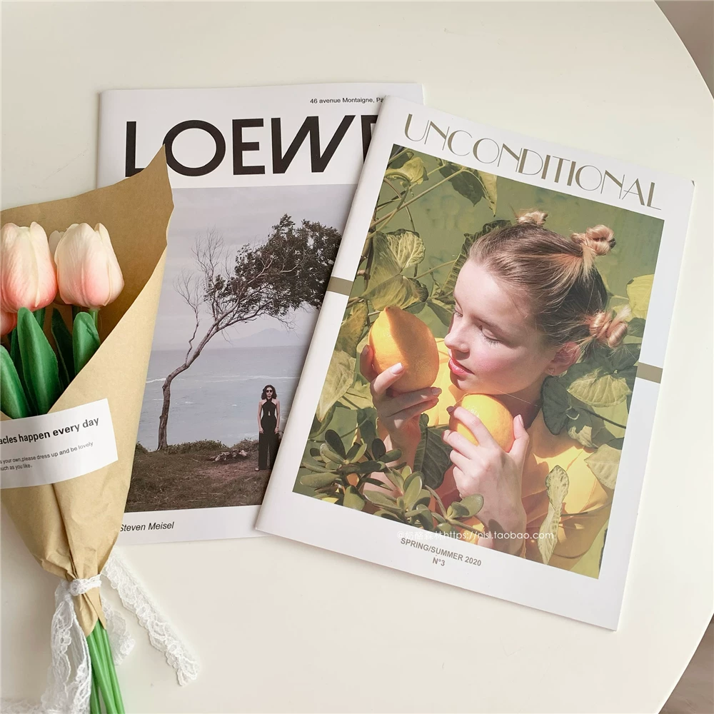 Обложка журнала INS Wind Photography, толстой блокнот, реквизит книги