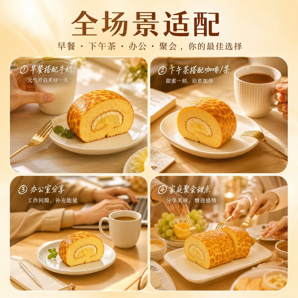 虎皮蛋糕营养食品整箱速食糕点好吃的零食小蛋糕健康早餐软面包