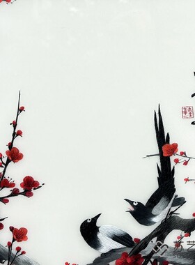 苏绣成品挂画手工刺绣精品