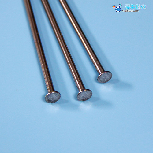 小学科学电磁专用铁钉10cm/5cm实验工具电磁类教学仪器 - 图1