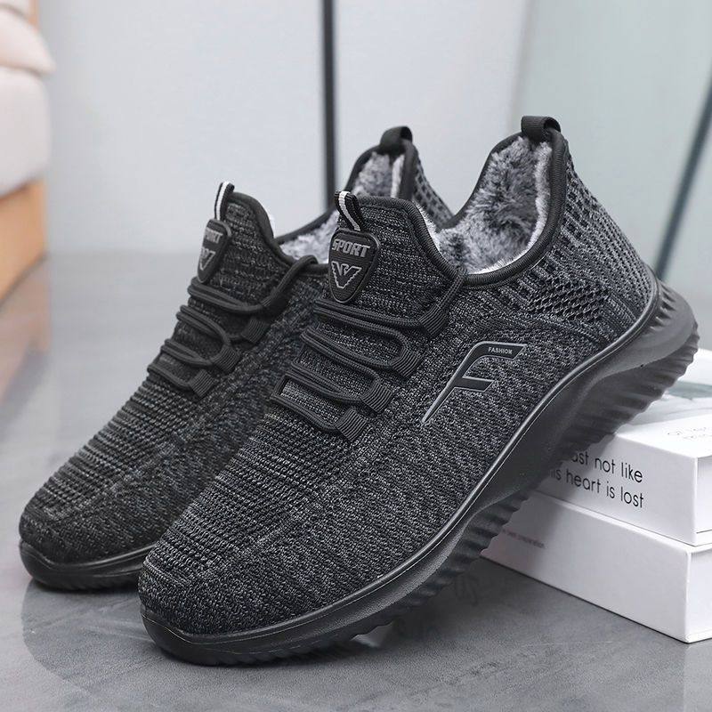 冬季老北京布鞋男棉鞋加绒保暖中老年爸爸运动休闲鞋平底二棉男鞋,淘宝优惠券,粉丝福利购,淘宝优惠卷