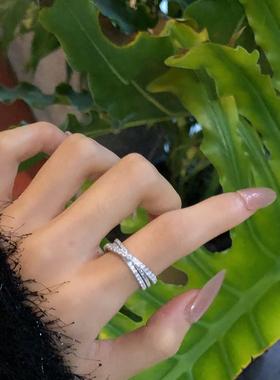 戒指冷淡风欧美夸张ins时尚叠戴