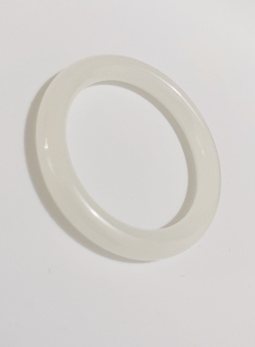 证书手镯玉镯圆条青玉天然玉种