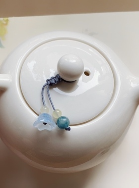 促销 手编绳吊坠可上下拉动款DIY饰品配饰壶钮挂件服饰纽扣压襟坠