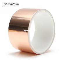 3m 3m * 50mm Guitar Copper Foil Tape EMI Shields Barrier Conduc