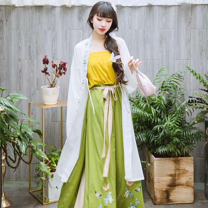 光夕【南湘子】原创宋制长褙子宋汉服 光夕汉服