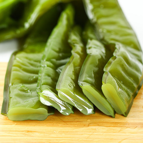 新鲜裙带菜梗段整箱海白菜5斤装非干货海带丝梗丝片凉拌菜海藻菜 - 图1