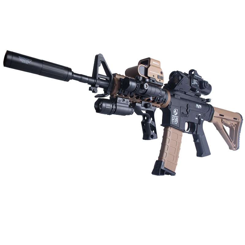 真人cs m416电动连发突击步枪水弹枪 廷源玩具电动玩具枪