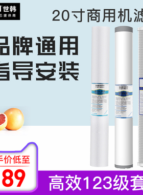 世韩商用净水器20寸滤芯小区投币