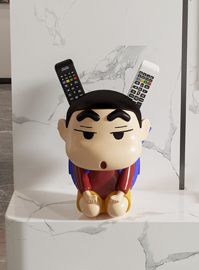 蜡笔小新客厅钥匙收纳摆件