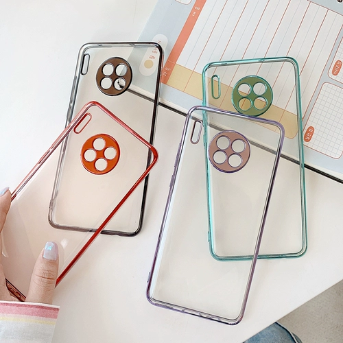 Huawei P40 Case Case P30 Transparent Elecloplating Mate30 Индивидуальный мужчина Mate20 Женский Nova6 Полный инклюзивный