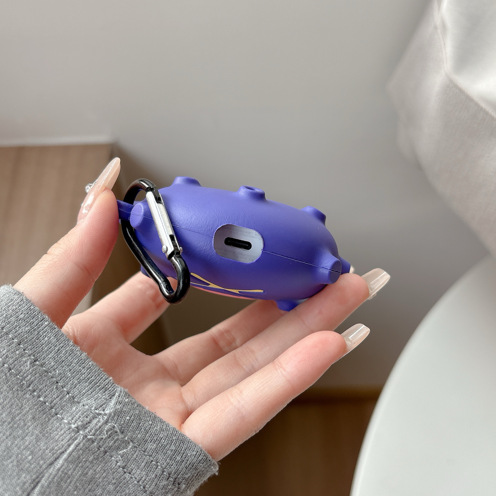 宝可梦瓦斯弹适用三星buds3/buds3pro蓝牙耳机套硅胶Galaxy budslive无线耳机壳Budsfe保护套galaxy buds2pro - 图2