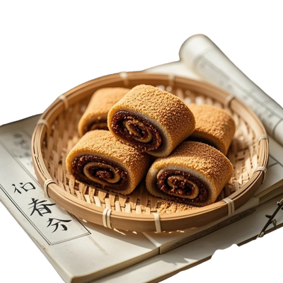 拍2件！老北京红豆/芝麻夹心驴打滚