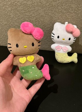 夏日新款KT猫毛绒包包小挂件