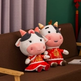 Плюшевый талисман, игрушка, кукла, подушка, 2021 года, талисман года