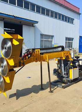 绿篱修剪机高空树枝修剪车设备边坡中分带绿篱机