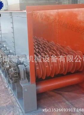 黏土砂石料滚轴筛蝶形滚轴筛多级联动土石建筑垃圾分选设备