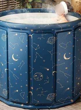 泡澡桶大人超划算泡澡池折叠免安装便携式儿童洗澡桶浴桶一件起批