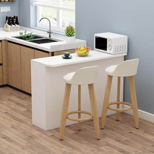 2I家用小户型吧台桌定制开放式厨房客餐厅隔断小柜多功能餐边柜 - 图2