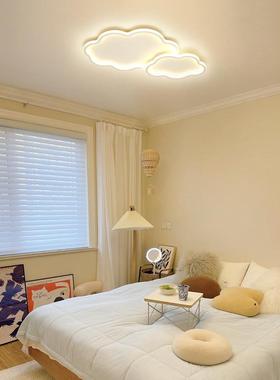 客厅吸顶灯主灯简约极简大气北欧温馨儿童房创意云朵卧室led灯具