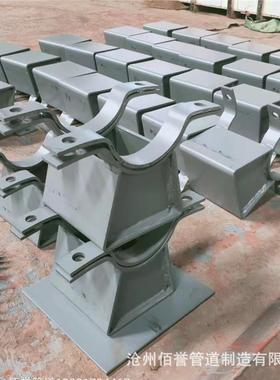 电厂管道Z3型管夹滑动支座Z4导向支座焊接T型管托佰誉发货