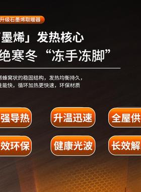 碳晶墙暖电暖气立式壁挂两用碳晶电暖器石墨烯取暖碳纤维电暖器