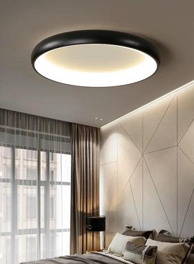 防蚊虫超薄卧室灯LED现代简约餐厅小客厅吸顶灯圆形护眼中山灯具