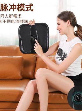 智能USB充电式EMS足底按摩器家用懒人加热脉冲按摩仪理疗足部舒缓