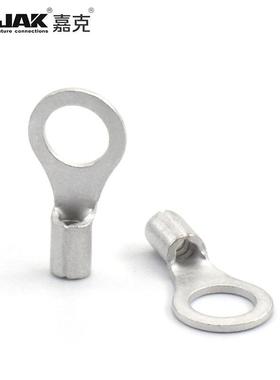 RNB1.25-5S紫铜端子冷压接线端子O型圆形裸头无绝缘护套有认证KST